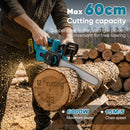 The Timberline Pro | 12-Inch Brushless Cordless Chainsaw for Makita 18V Battery
