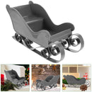 Outdoor Deko Weihnachtsschlitten Exquisites Ornament Verzierung Süßigkeitenständer Schlitten Weihnachten Zart Rosa Mini Desktop