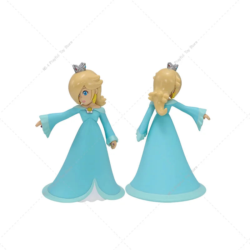 Mario Bros Action Figures Mario Princess Peach Princess Daisy Rosalina Bowser PVC Model Toys Christmas Gift