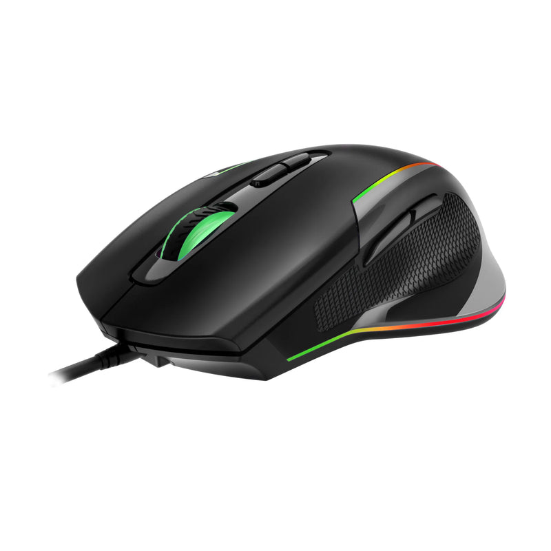 Wired Gaming Mouse 7 Buttons 6400DPI LED RGB Backlight Optical USB Computer Mouse Game Mice Mause For PC Computer Gamer Office