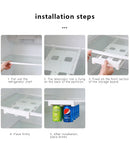Refrigerator Storage Cabinet Drawer Soda Can Dispenser Beverage Rack Plastic Food Storage Rack For Refrigerator Cabinet Kitchen