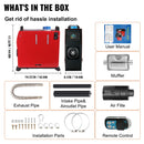 12V 5KW Diesel Air Heater 8KW 24V Parking Heater Saving Fuel&Efficient with Digital Monitor Car heater for Trucks Boat Van Car