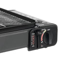 Portable Camping Grill Gas Stove, Butane Gas Burning Grill, Barbecue Grill Cooker for Ooutdoor Grilled Meat, Vegetables