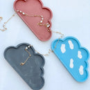 Home Crafts Cloud Coasters Silikonformen für DIY handgemachte Gipsbeton Ton Untersetzer Harzform Zementschale Herstellung Zubehör
