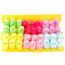 36Pcs Easter Chick, Small Soft Chick Novelty Chick Toys Plush Stuffed Animal for Party Favor, DIY Easter Bonnet Decorations