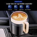 Large Car Cup Holder Expander With Adjustable Base Cup Holder Adapter Multipurpose Car Bottle Cups Organizer Storage Accessories