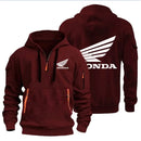 Men's Hoodies Motorcycle Jackets Honda Wings Logo Printed Sweatshirt Pullover Trendy Motorcycle Jackets for Autumn and Winter