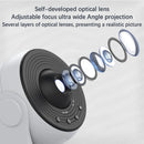 Galaxy Projector for Bedroom Pro Version HD 12 in 1 Film Discs Star Projector Galaxy Light Planetarium Projector with Timer White Noise 360 ° Rotation Bluetooth Remote Control