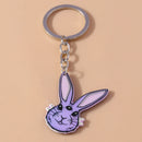 Cute Funny Easter Chicken Hen Keychain Animal Keyring Pendants for Women Girls Handbag Accessories DIY Jewelry Gifts