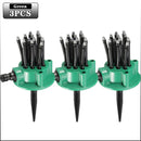 360 Degree Garden Automatic Multi Sprinkler Garden Lawn Sprinklers Roof Cooling Sprinklers Watering Sprinklers Gardening Tools