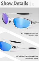 The Glare Filter | Meteal Polarized Sports Sunglasses UV400 for Cycling & Fishing