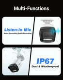 The Iron Watcher | 5MP H.265+ IR Network Security Camera