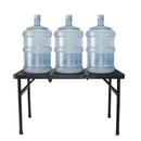 Campingtisch Eisennetz Klapptisch Tragbarer Outdoor-Camping mit anhebbarem Regal Aluminiumlegierung Esstisch