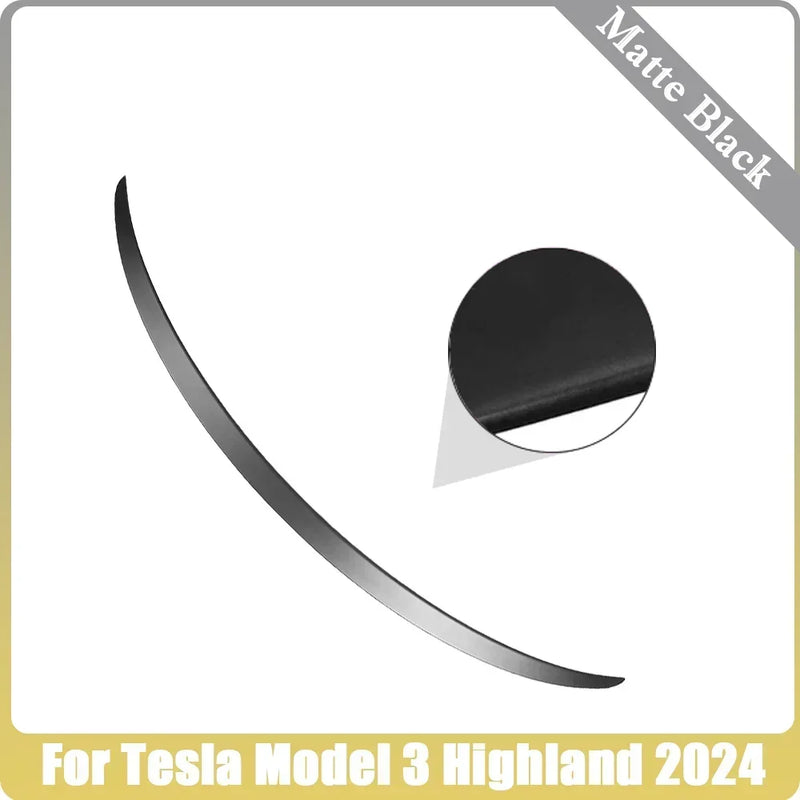 XVIP Real Carbon Fiber Wing For Tesla Model 3 17-23 Highland Trunk Lid Spoiler Compatible With Model Y 21-24 Exterior Accessory