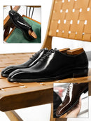2025 Hanmce New High Quality Men's Dress Suit Cow Genuine Leather Oxfords Shoes With Free Shipping  Hot
