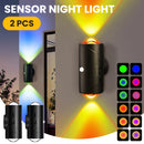 The Night Ledger | Motion-Sensing Wireless LED Wall Sconce