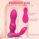Sexy Wearable Wireless Vibrator with Remote Control and App Panty Thrust Stimulator Sex Toy for Women Vibrating Adult 18+