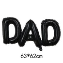 Father's Day Theme Party Decoration Tie Beard Trophy Aluminum Film Balloon Bset Dad Balloon