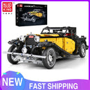 MOULD KING 13080 Technisches Auto Spielzeug Das MOC-25153 APP&RC Motorisierte Klassik 50T Oldtimer Modell Bausteine Ziegel Kinder Geschenk
