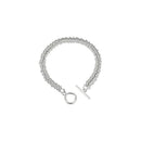 Foxanry Unregelmäßiges geometrisches Armband mit Perlen und Knebelverschluss für Damen, Paare, neue Mode, klassischer Punk, Hip Hop, Party, Schmuckgeschenke