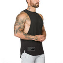 Brand Gym Clothing Fitness Men's Tank Tops Bodybuilding Stringer Summer Breathable Workout Singlets Cotton Sleeveless T Shirt