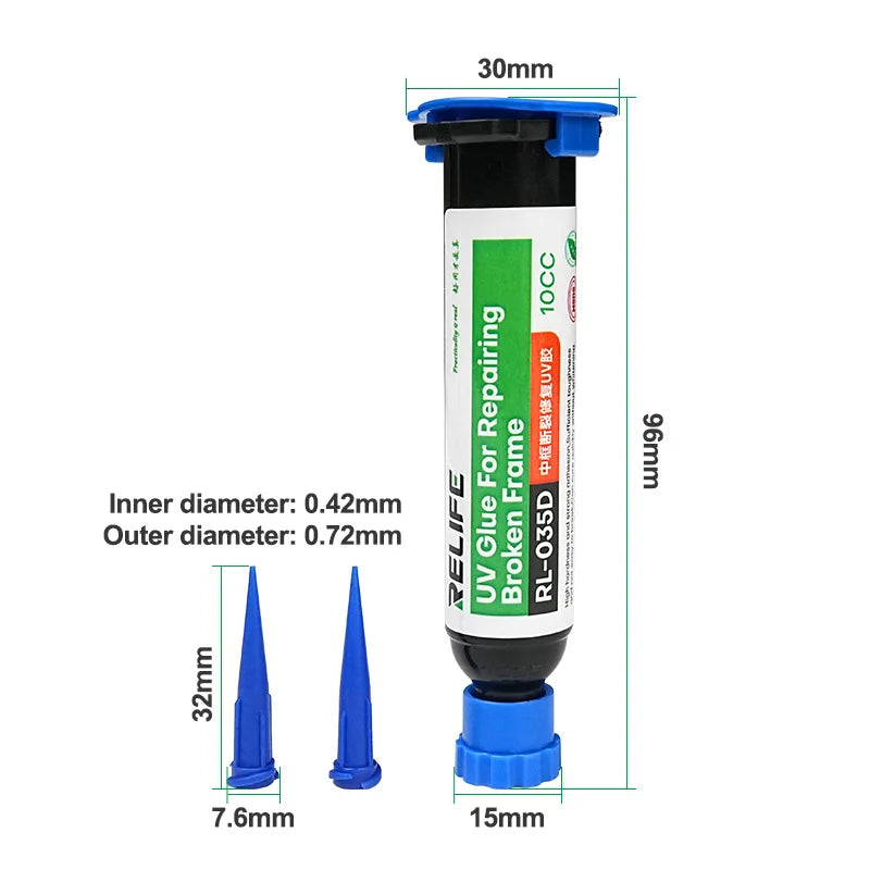 RL-014A Curing Lamp RL-035D Repairing Broken Frame UV Glue Strong adhesion and high hardness,Fast curing without whitening