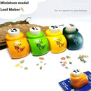 4 in 1 Blätter Muster Papierschneider Miniatur Modell Blätter Hersteller Sandtisch Szene Modellbau Werkzeug Mini Locher für Scrapbooking