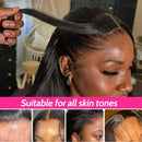 40 Inch Bone Straight Human Hair Wigs 13x4 13X6 HD Lace Front Wigs Human Hair Brazilian Hair For Black Women 220 Density