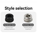 CR K1C Extruder K1 Gear All Metal Filament Drive Gear for Creality K1 Max Extruder Nickel Plated DLC Coating High Hardness Wear
