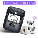 Phomemo M110 Thermischer kabelloser Etikettendrucker Tragbarer Bluetooth-Aufkleber Mini-Drucker Barcode-Etikettenhersteller Preisschilddrucker DIY