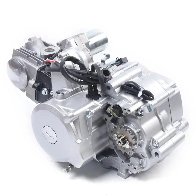 125Cc Engine 4 Stroke Semi-Auto Atv Engine 3 Speed With Reverse Engine Motor Kit Electric Starter Engine For Go Kart Dirt Bike