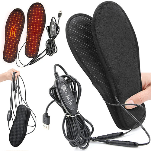The Ember Tread | USB-Rechargeable Electric Heated Insoles for Winter Footwear