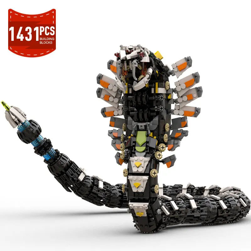 New MOC Horizon Zero Dawned Long-necked Beast Action Figure Building Block Mechanical Monster Mech Constructor Bricks Toys Gifts