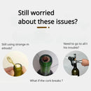 2 Prong Wine Bottle Opener Beer Corkscrew Cork Wine Bottle Puller Remover Portable Bottle Opener With Corkscrew For Home