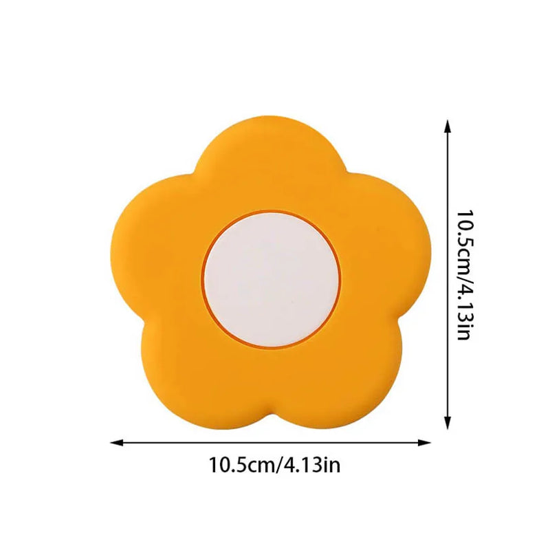 Flower Coaster Silicone Table Mat Porta Vasos Anti Slip Cup Holders Cute Placemats Cocinas Accesorios Kitchen Drink Coasters