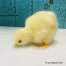 Simulation Küken Deko Plüsch Huhn Modell Figur Niedliches Ornament Realistisches Fell Tierpuppe Huhn Ostergeschenk Kinder