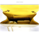 Women Exquisite Evening Clutch Bag Simple Luxury Elegant Envelope Handbag Chain Shoulder Crossbody Bag Party Wedding Purse Pouch