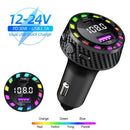 Bluetooth 5.3 FM Transmitter PD30W Auto Wireless USB Schnellladegerät Auto Aux Radio MP3 Player Musik Freisprecheinrichtung Auto-Kit