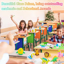 30 Pcs Animal Erasers Desktop Pets Animal Pencil Erasers Bulk Puzzle Toys Gifts Classroom Prizes Easter Egg Fillers,Party Favors