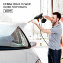 21V Cordless High-Pressure Water Gun 50BAR Wireless Foam Producer 50BAR Car Washer Gun for Auto Home Garden Machine Tool