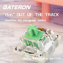 GATERON Kangaroo Switch 2.0 Baby Tactile Mechanische Tastaturschalter 5Pin 59g RGB Hot-Swap-fähige mechanische Schalter für Tastaturen