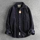 The Corduroy Archive | Men's Cotton Corduroy Long-Sleeve Overshirt