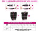 The Second Skin | 12A Brazilian Raw Hair Bundle Set with 2x6 HD Lace Closure