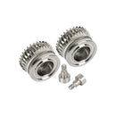 CR K1C Extruder K1 Gear All Metal Filament Drive Gear for Creality K1 Max Extruder Nickel Plated DLC Coating High Hardness Wear