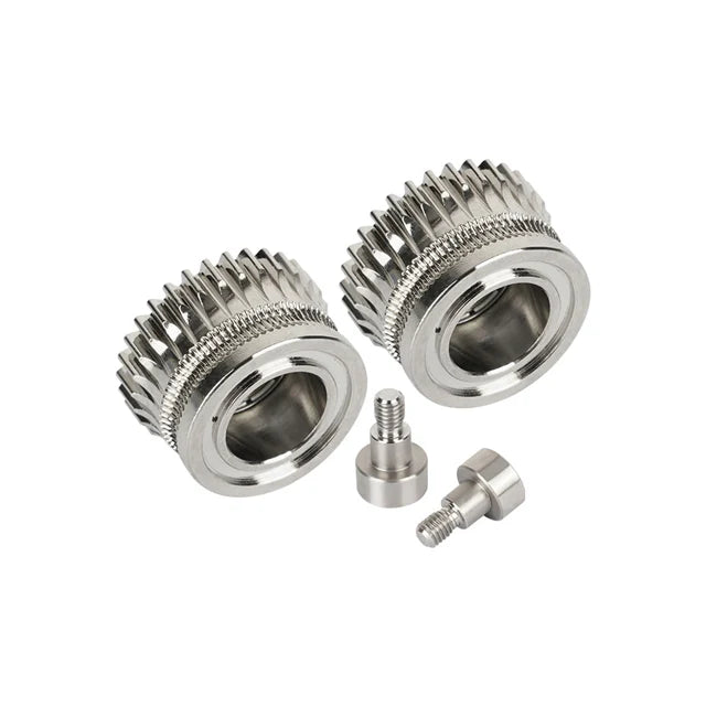 CR K1C Extruder K1 Gear All Metal Filament Drive Gear for Creality K1 Max Extruder Nickel Plated DLC Coating High Hardness Wear