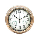 Wall Clock 12 Inch 12 Inch Wall Clock Outdoor Indoor Round Office Home School Clock Battery Operated Decorative Clocks With
