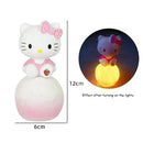Sanrio Hello Kitty Kuromi Cinnamoroll Nachtlicht leuchtendes Kinderspielzeug Nachttischlampe Anime Kawaii süße Kinder Geschenke