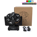 Beam 18x12W RGBW LED Stepless Rotating Angle Moving Head Light DJ Disco Bar Ballroom Party Stage Effect Light