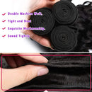 The Caspian Collection | European Human Hair Deep Wave Bundles, 3-Piece Set
