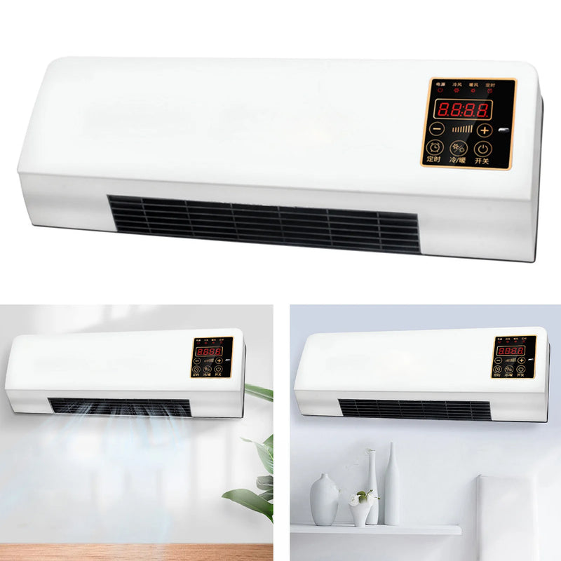 Air Conditioner 1800W Multiple Gear Cooling Heating Remote Control Touch Adjustment Mini Air Conditioning CN Plug 220V